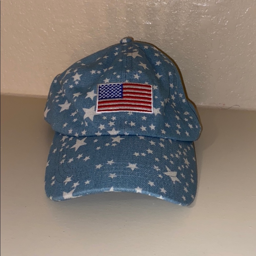 Light blue America Ball cap